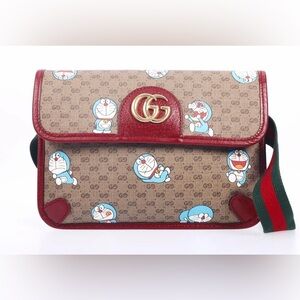 Gucci x Doraemon sling bag